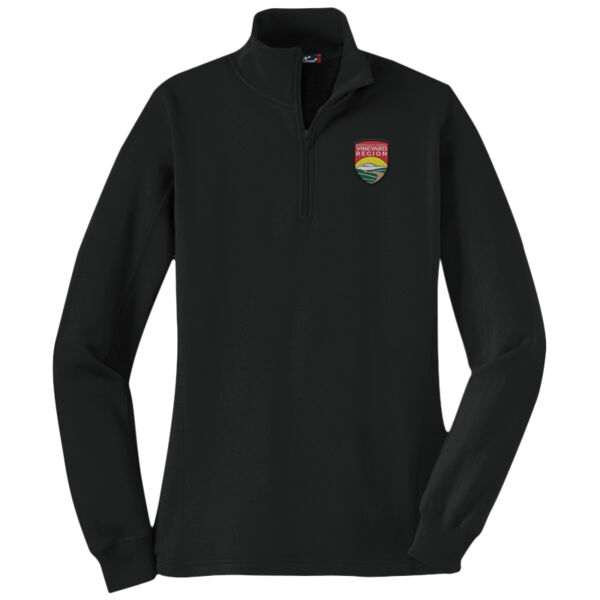   - Ladies 1/4 Zip Sweatshirt Thumbnail