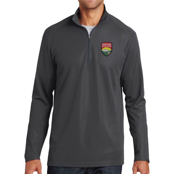   - Pinpoint Mesh 1/2 Zip Thumbnail