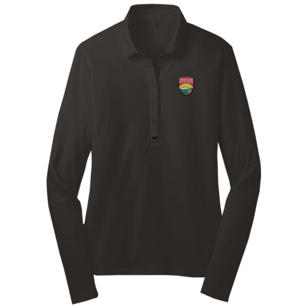   - Ladies Long Sleeve Dri FIT Stretch Tech Polo Thumbnail